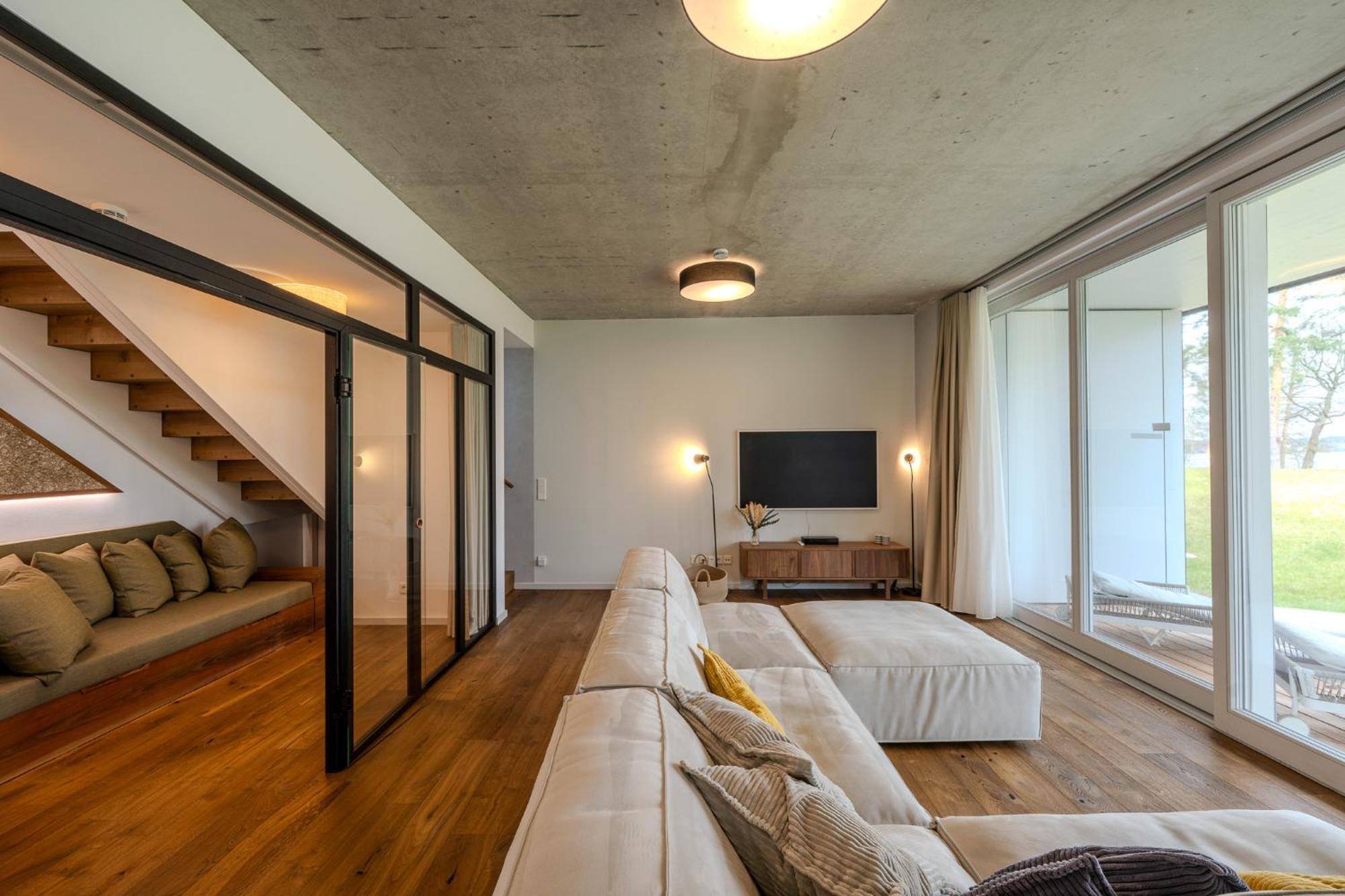 Marina Maisonette Seeblick Mit Pool Und Sauna บาดซาโรว์ ภายนอก รูปภาพ
