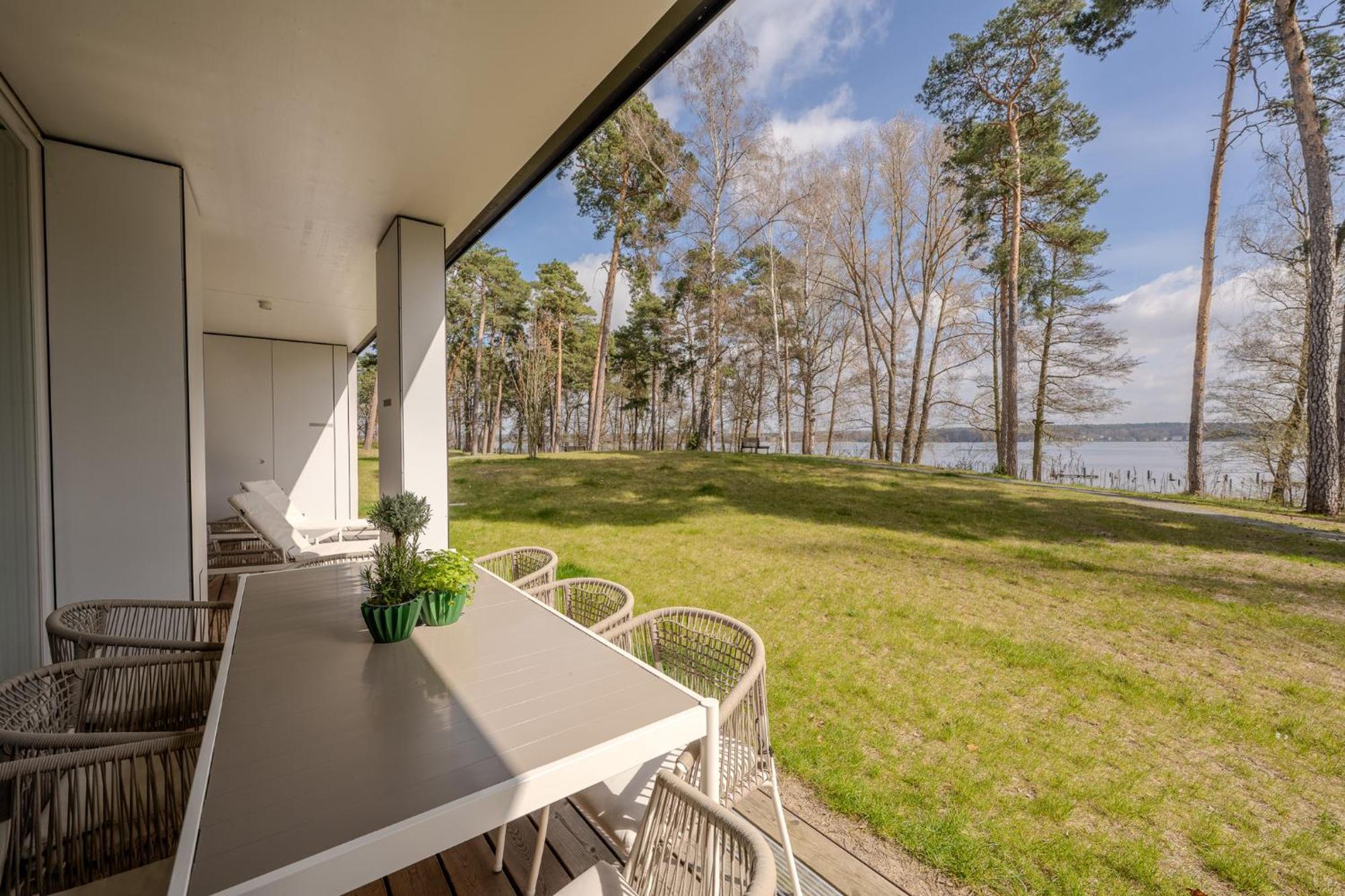Marina Maisonette Seeblick Mit Pool Und Sauna บาดซาโรว์ ภายนอก รูปภาพ